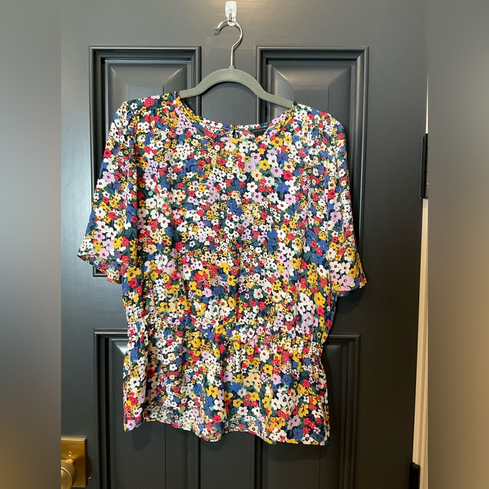 Ann Taylor Floral Print Women's Top
